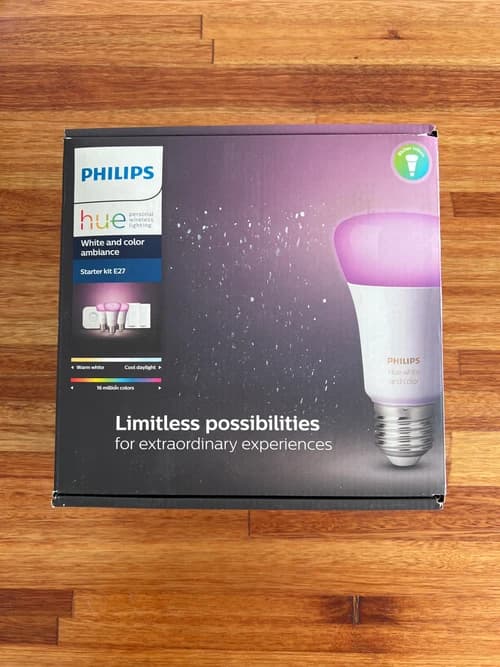 Kit De Inicio Philips Hue White And Color Ambiance +2 Switch